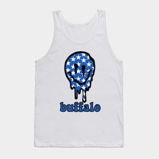 buffalo drippy smiley Tank Top